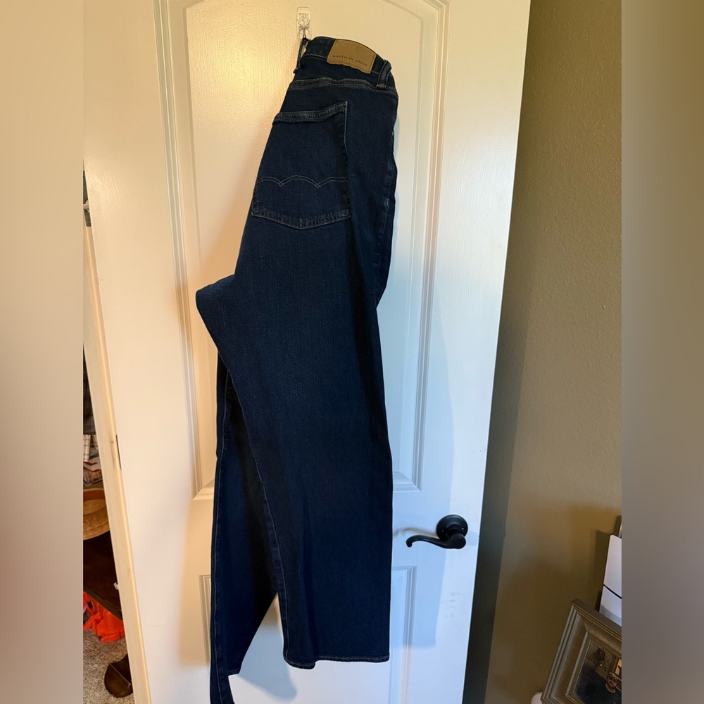 American Eagle Outfitters Blue Straight Jeans Classic Style